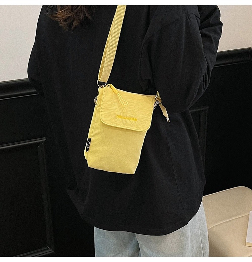 Coin Purse Women - Trendy Nylon Phone Bag Mini Size