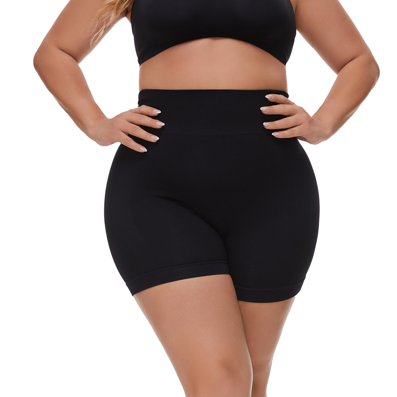 High Waist Leggings - Plus size women's Seamless Shapeing shorts