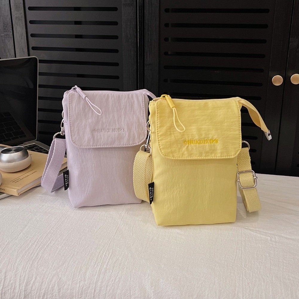Coin Purse Women - Trendy Nylon Phone Bag Mini Size
