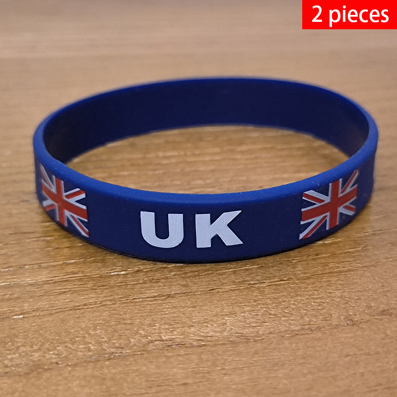 2pcs UK National Flag Wristban - огляд і ціна Women Fashion Uk