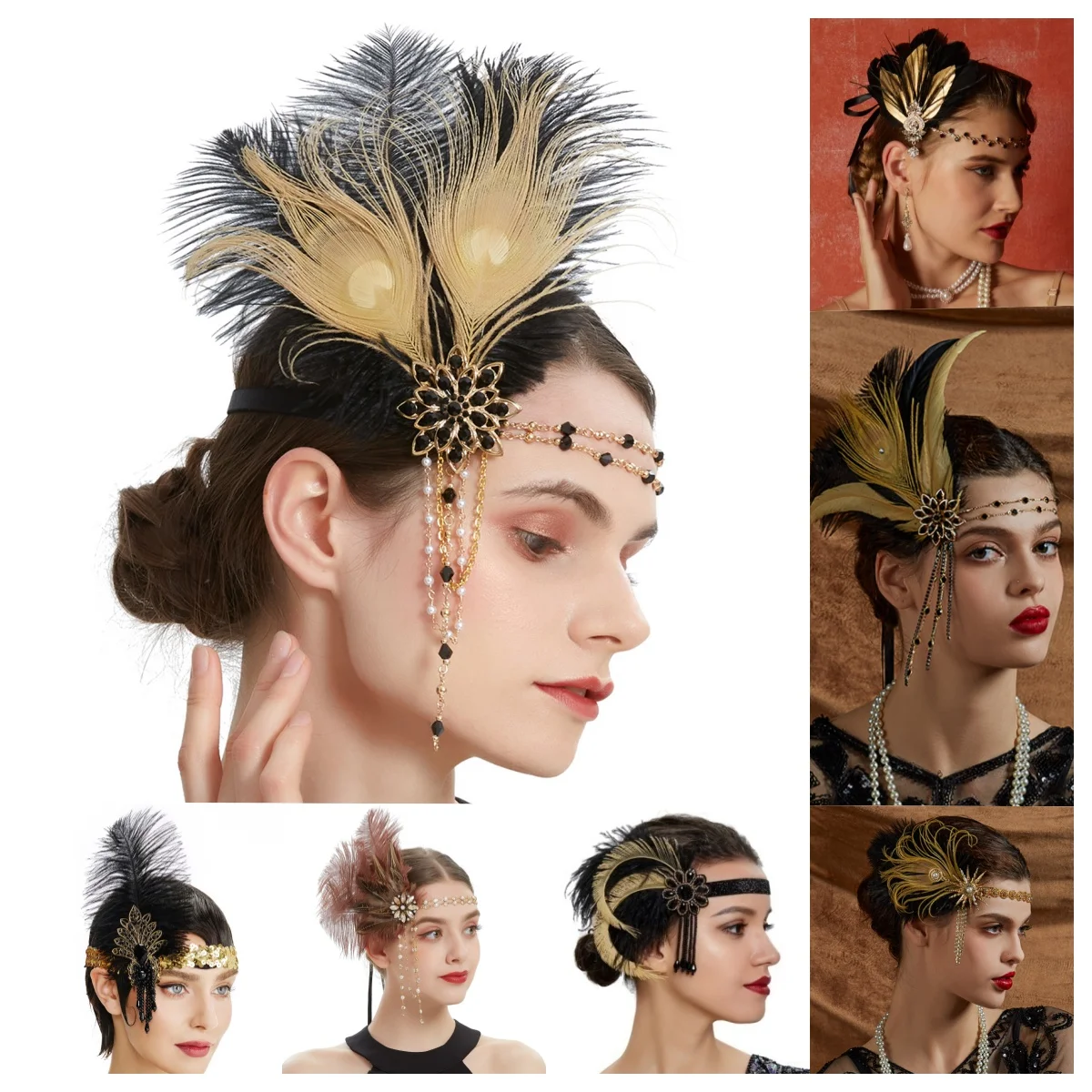 Rhinestone HairBand 1920s Vint - огляд і ціна Women'S Fashion In The 1920S