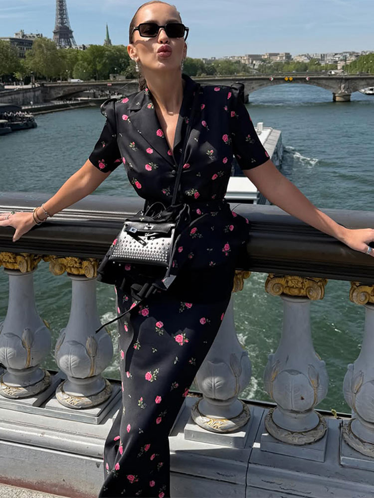 Floral Blazer Coat Skirt Sets  - огляд і ціна Women'S Fashion Essentials