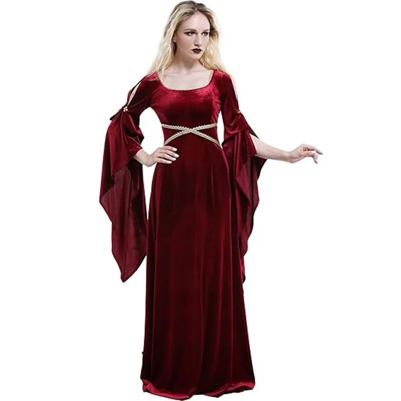 Women Medieval Dress Red Queen - огляд і ціна Women Fashion Reddit