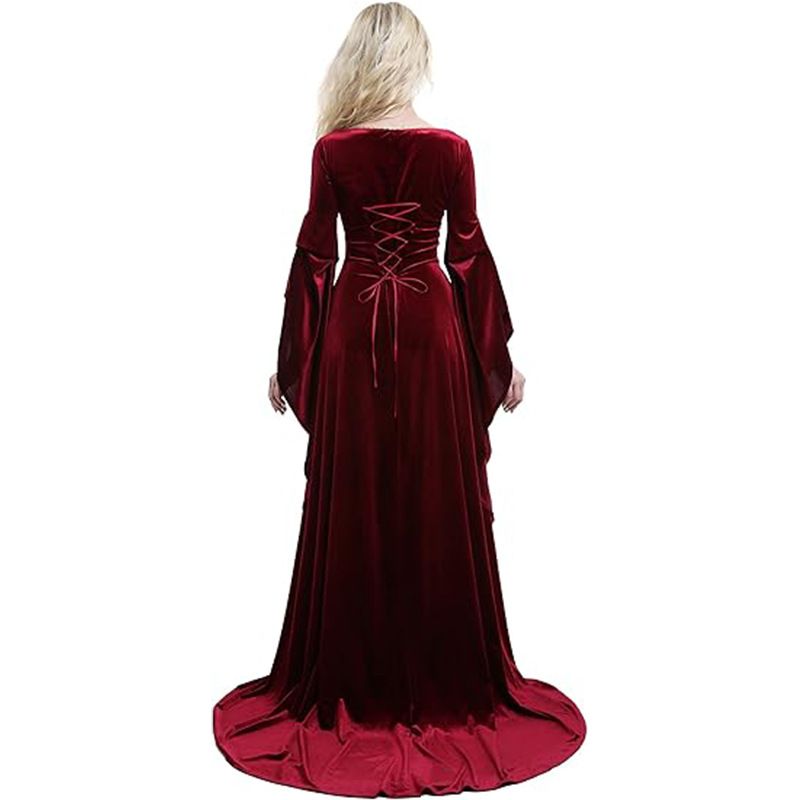 Women Medieval Dress Red Queen - огляд і ціна Women Fashion Reddit