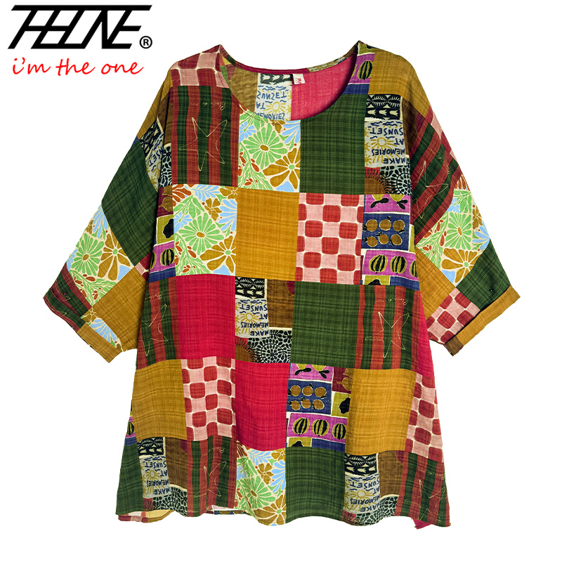 THHONE Women Shirts Print Loos - огляд і ціна Women'S Fashion Essentials