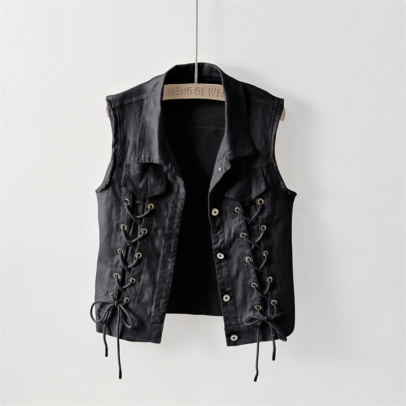 Fashion Denim Vest Female Spri - огляд і ціна Women Fashion Jeans Top