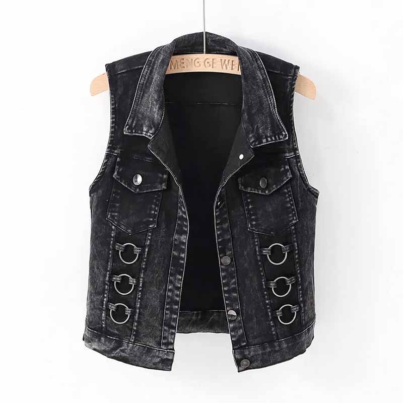 Fashion Denim Vest Female Spri - огляд і ціна Women Fashion Jeans Top
