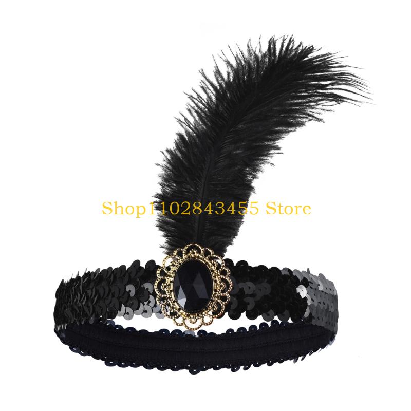 49MC 1920s Feathered Hairband  - огляд і ціна Women'S Fashion In The 1920S