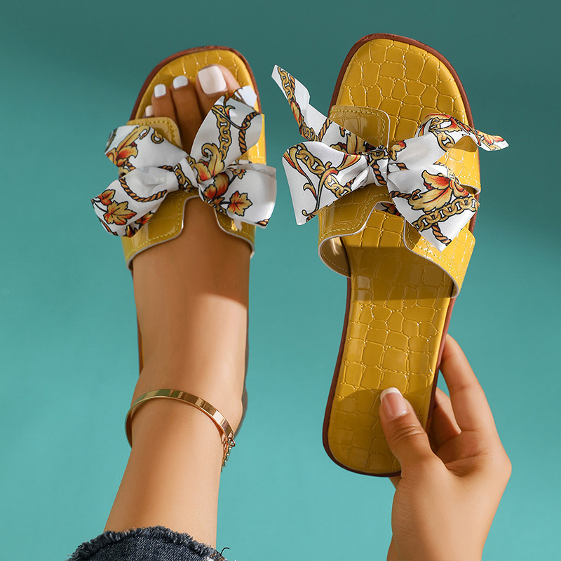 Women Fashion Bow Slide Sandal - огляд і ціна Women'S Fashion Korea