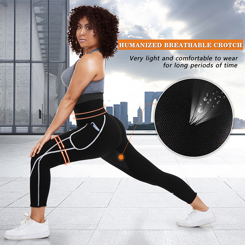 Sauna Sweat Pants for Women Hi - огляд і ціна High Waist Leggings