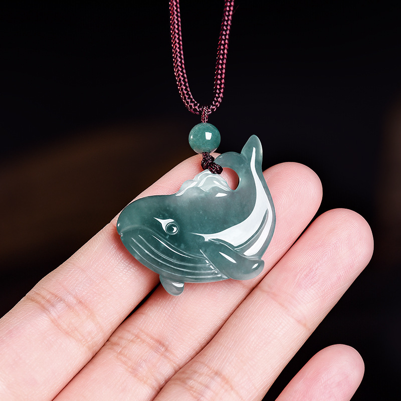 Natural Burmese Jadeite Whale  - огляд і ціна Women'S Fashion Gifts