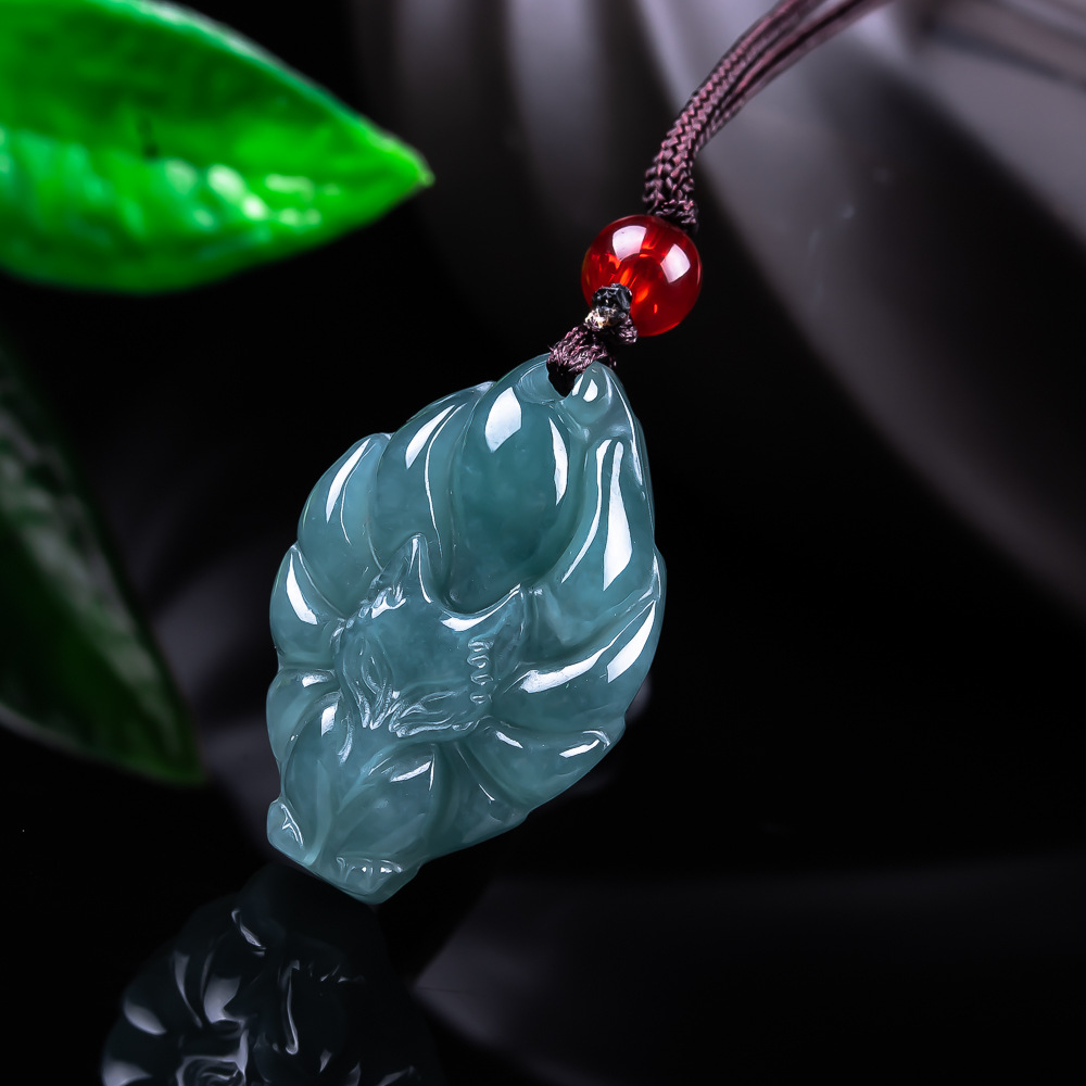 Natural Burmese Jadeite Fox Pe - огляд і ціна Women'S Fashion