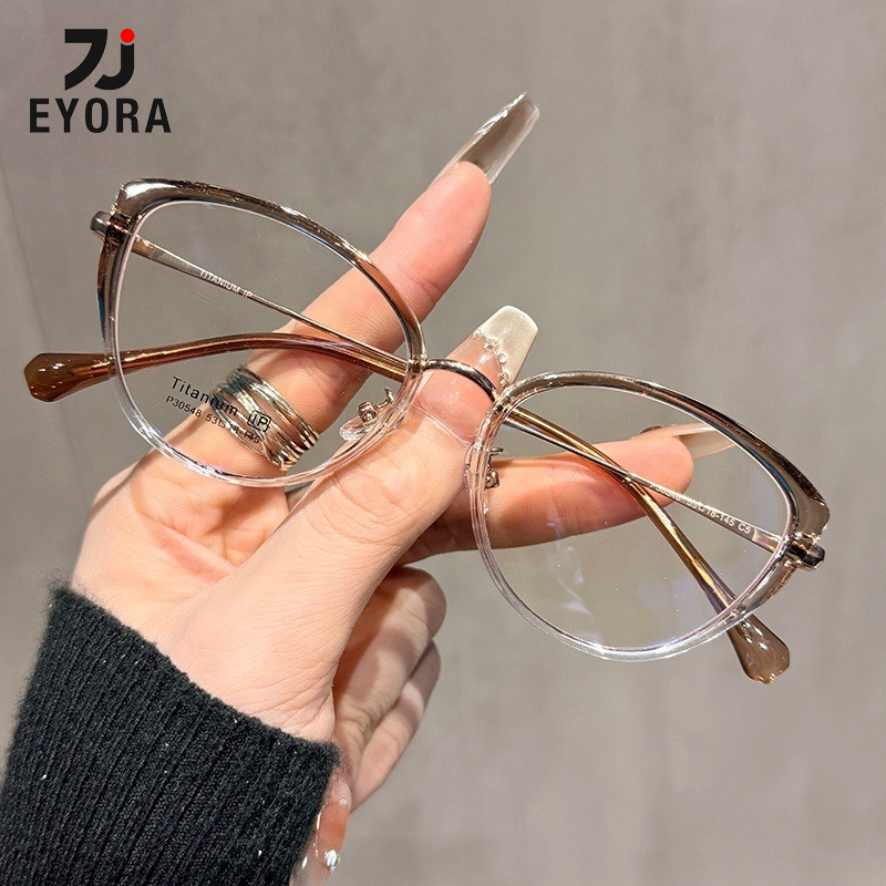 EYORA Small Frame Cat Eye Fash - огляд і ціна Women'S Fashion Glasses With Clear Lenses