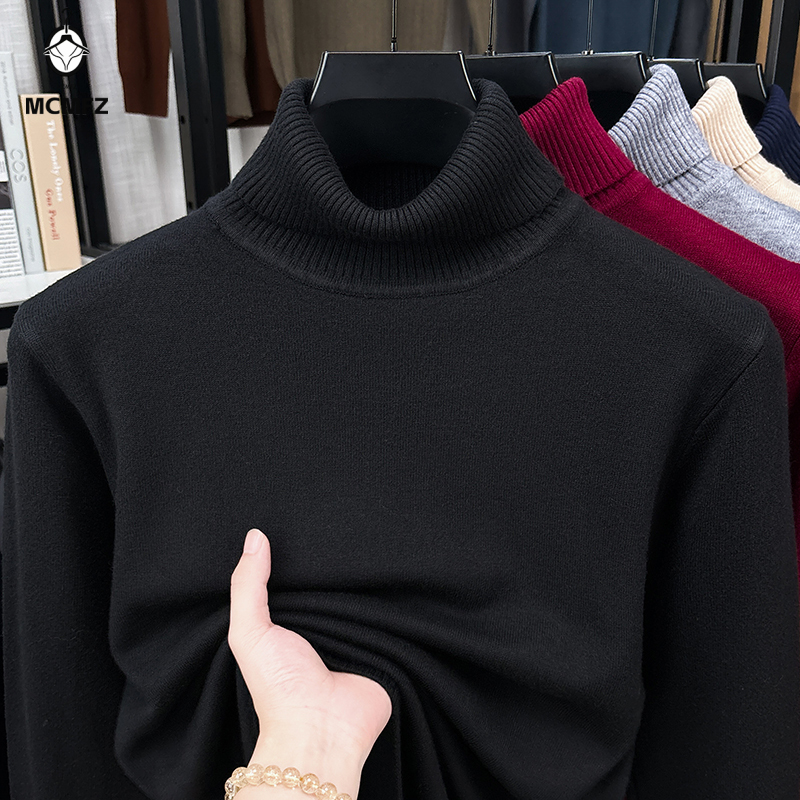 Mens Relaxed Turtleneck Knit S - огляд і ціна Ribbed Knit Sweater