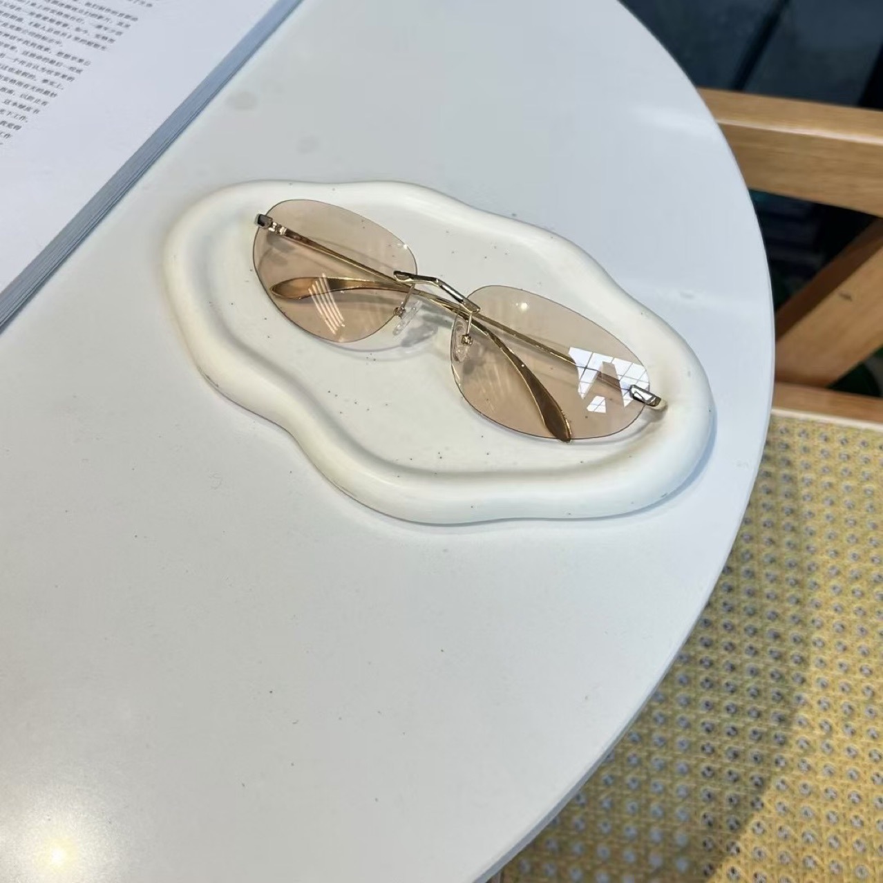UV400 Rimless Shades, Cat Eye  - огляд і ціна Women'S Fashion Essentials