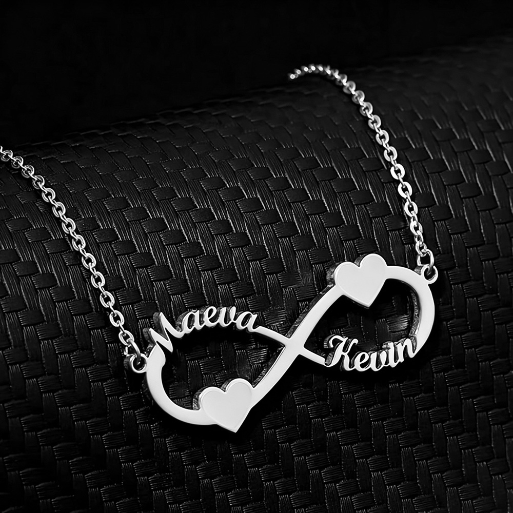 Custom Name Necklace Infinity  - огляд і ціна Women Fashion Names