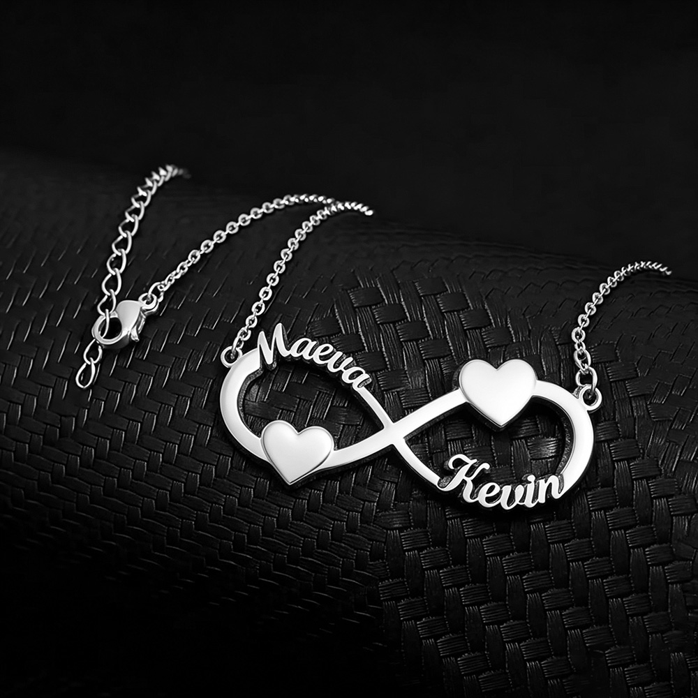 Custom Name Necklace Infinity  - огляд і ціна Women Fashion Names