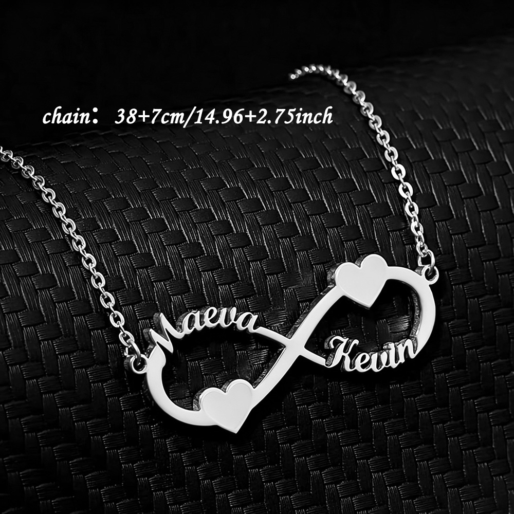Custom Name Necklace Infinity  - огляд і ціна Women Fashion Names