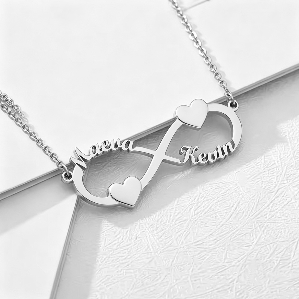 Custom Name Necklace Infinity  - огляд і ціна Women Fashion Names