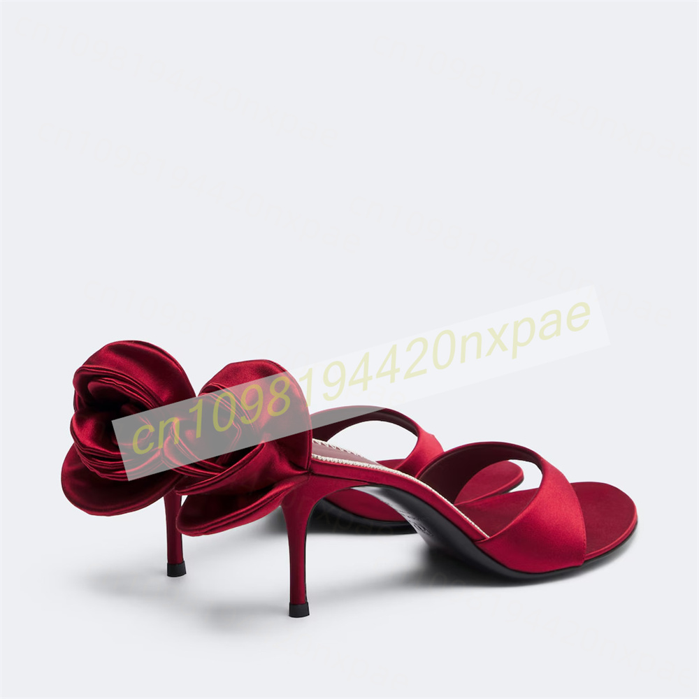 Women Red Satin Thong Mule San - огляд і ціна Women Fashion Reddit
