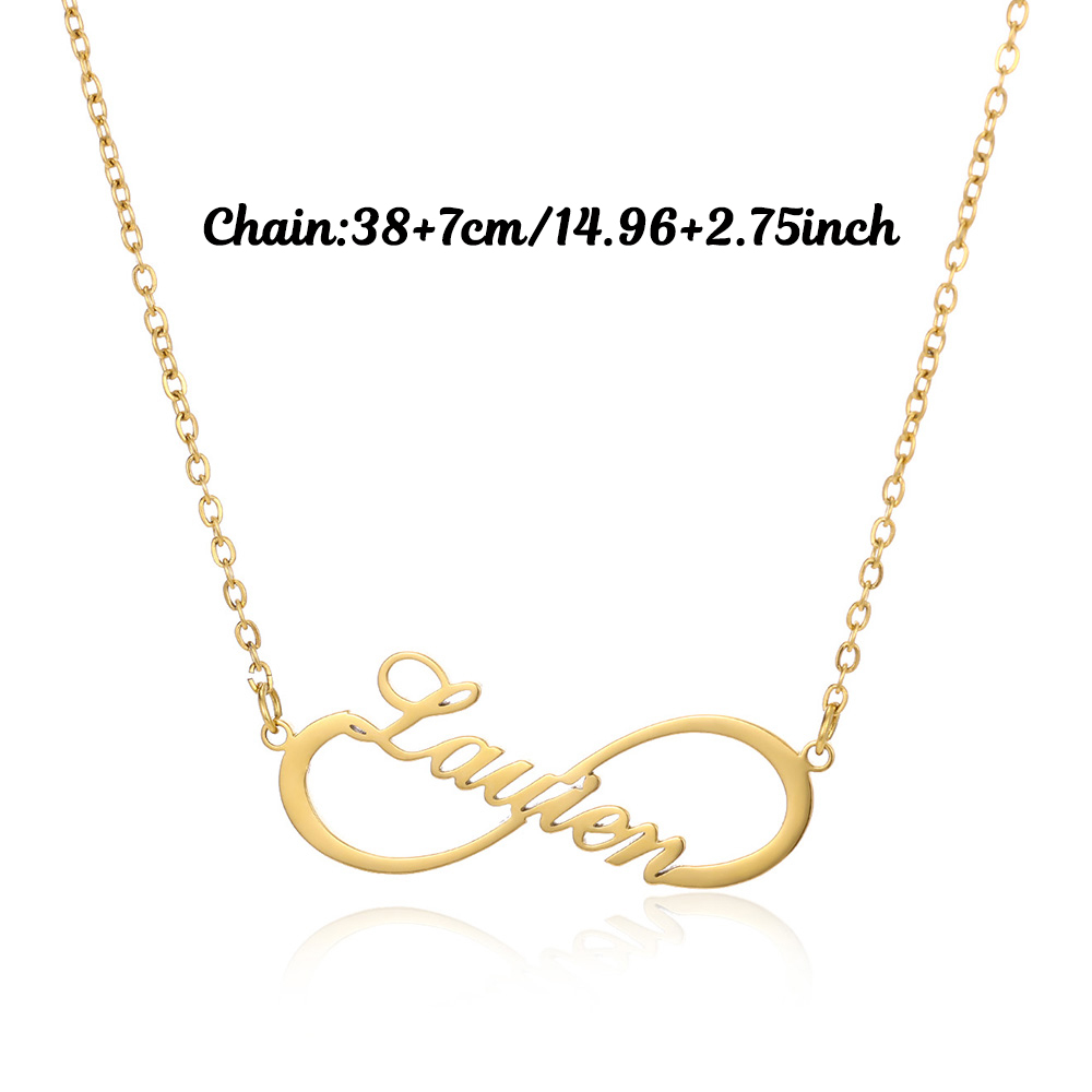 Custom Name Infinity Necklaces - огляд і ціна Women Fashion Names