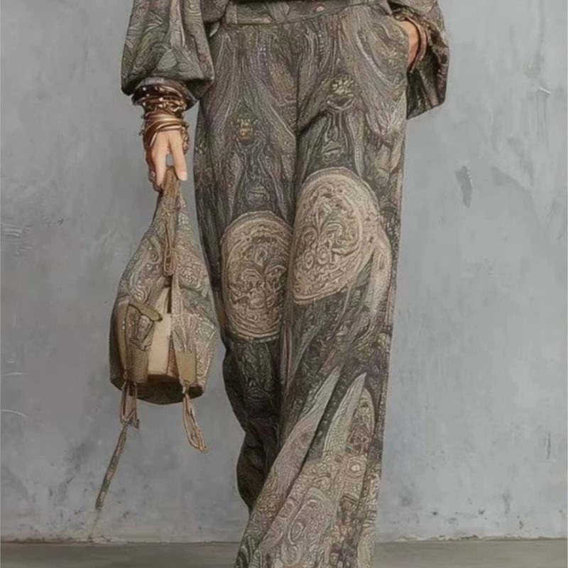 Boho Paisley Print Two-Piece S - огляд і ціна Women'S Fashion Essentials