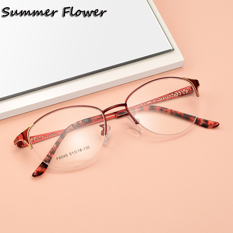 Women Oval Glasses Alloy Optic - огляд і ціна Women'S Fashion Glasses With Clear Lenses