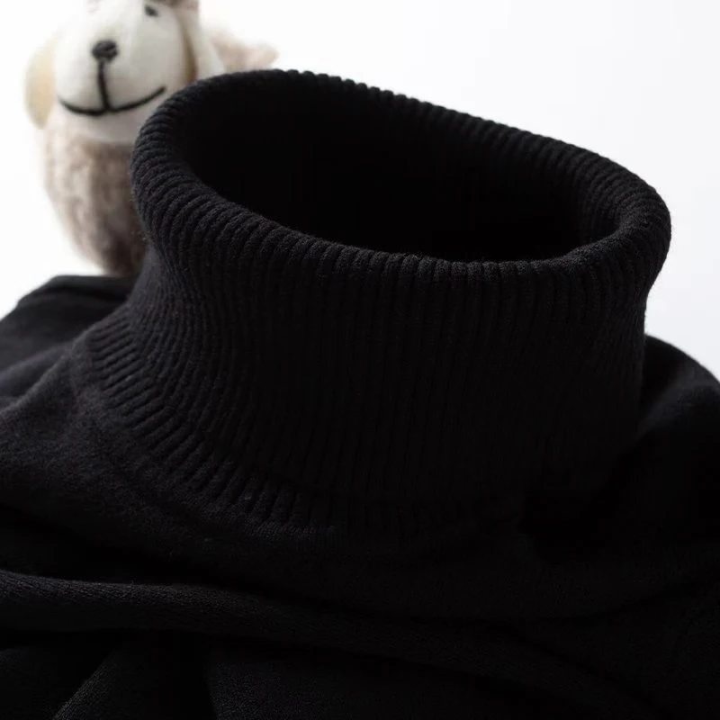 Mens Turtleneck Sweater Slim F - огляд і ціна Ribbed Knit Sweater
