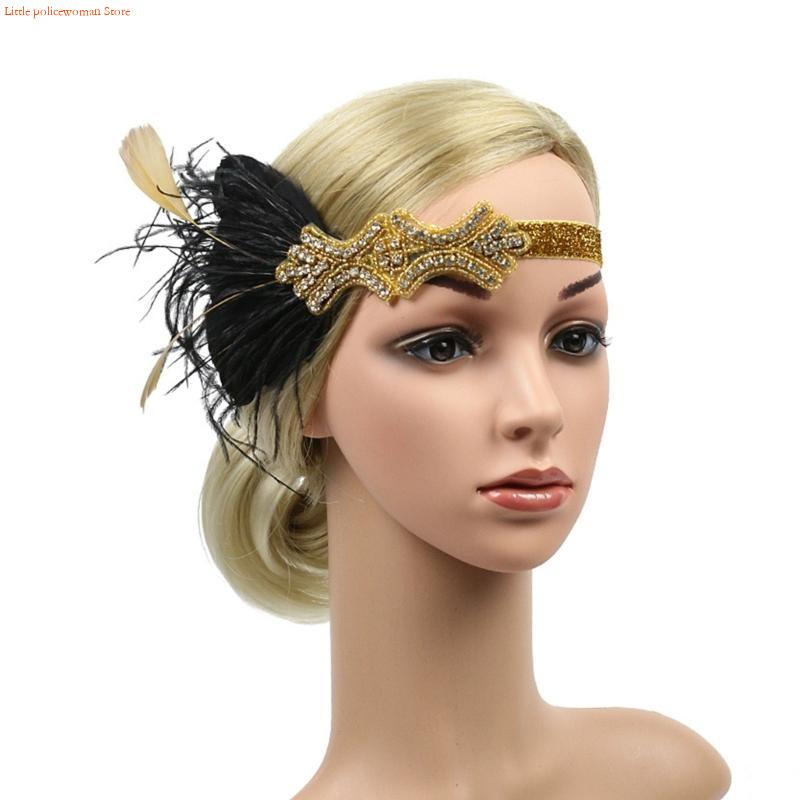 F92D 1920s Feathers Headpiece  - огляд і ціна Women'S Fashion In The 1920S
