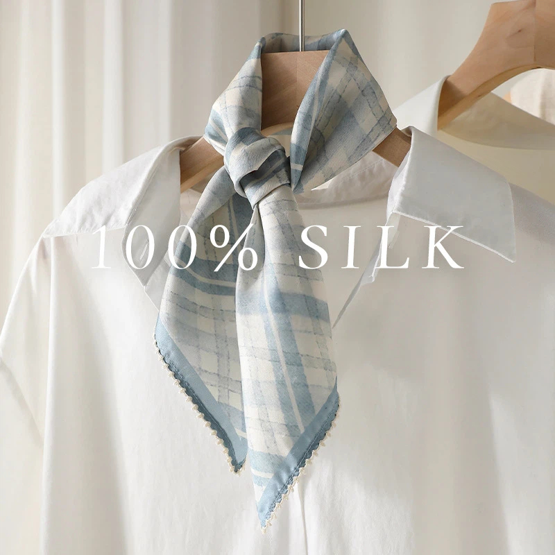 100% Silk scarves ladies sprin - огляд і ціна Women Fashion Japan