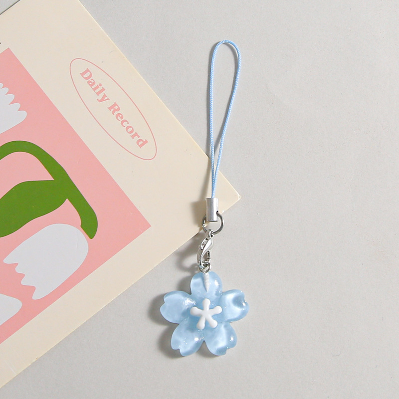 Colorful Resin Flower Phone Ch - огляд і ціна Women'S Fashion Korea