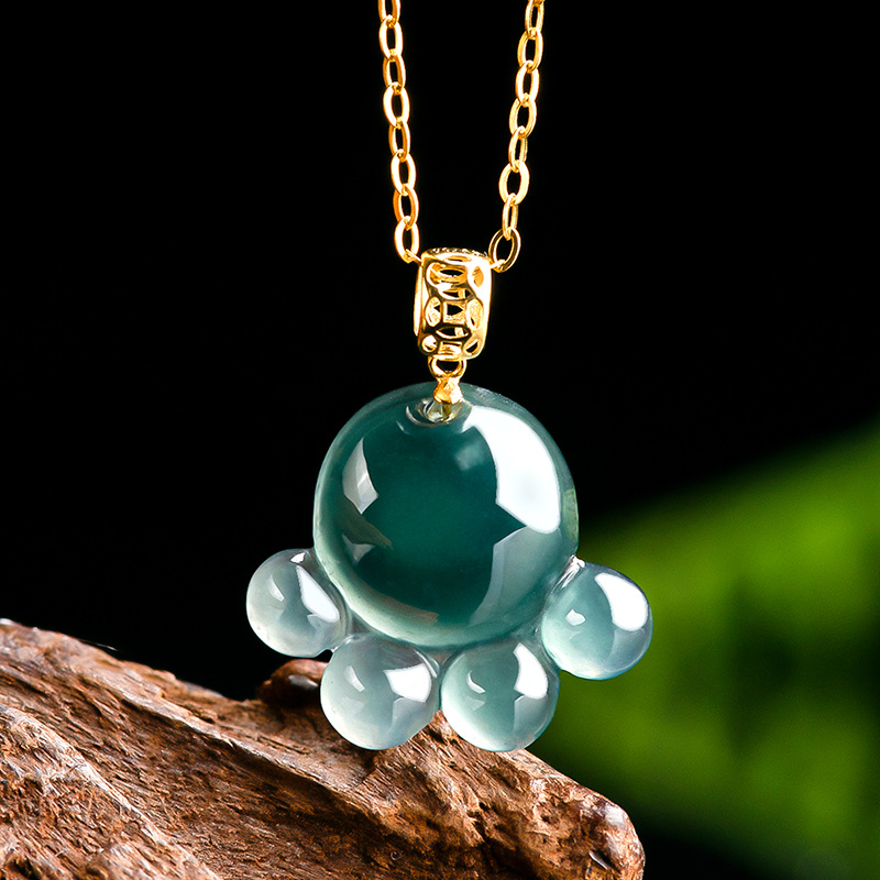 Natural Real Emerald Blue Wate - огляд і ціна Women'S Fashion
