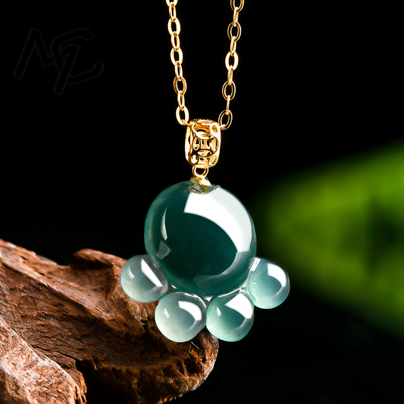 Natural Real Emerald Blue Wate - огляд і ціна Women'S Fashion