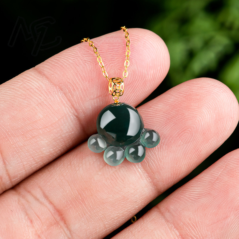 Natural Real Emerald Blue Wate - огляд і ціна Women'S Fashion