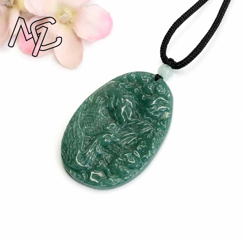 Real Natural Emerald Jade Blue - огляд і ціна Women'S Fashion Gifts
