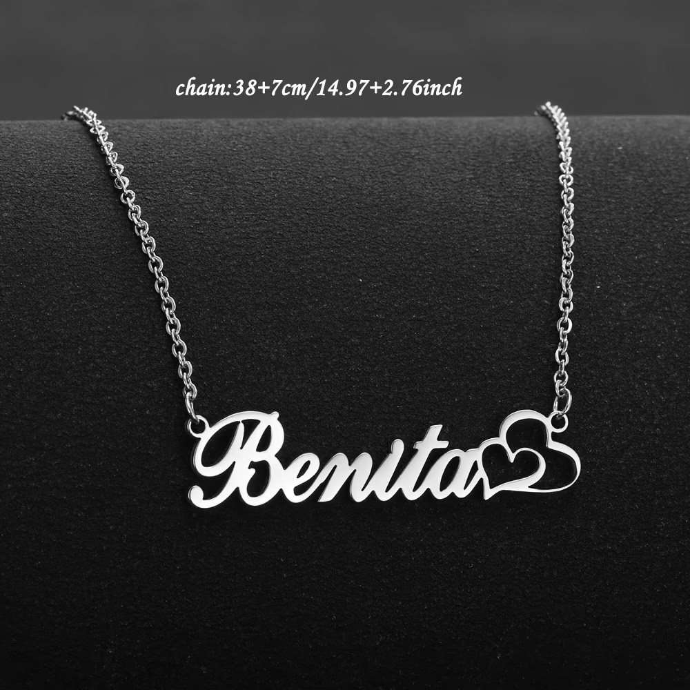 Personalized Double Heart Cust - огляд і ціна Women Fashion Names
