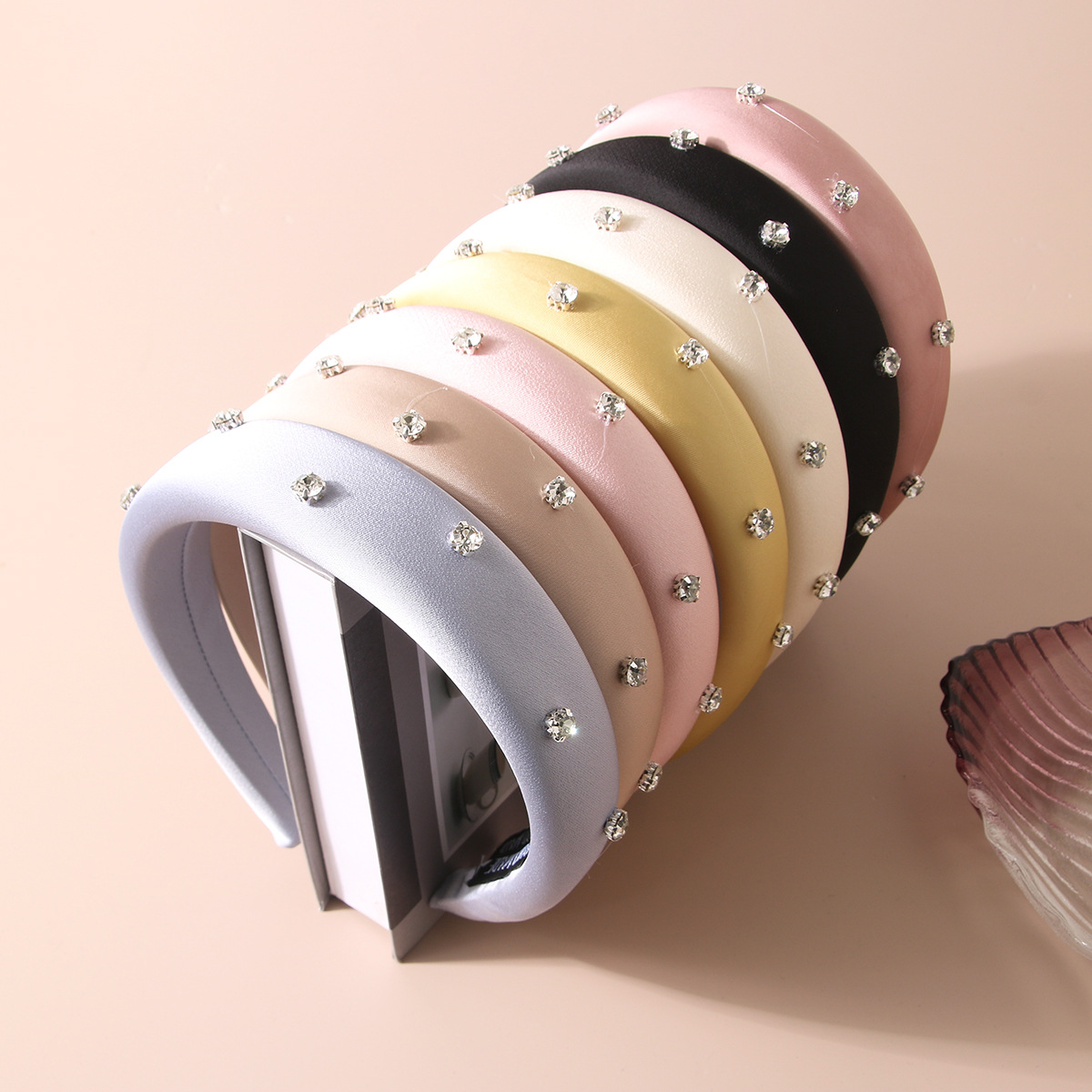 Luxury Rhinestone Sponge Headb - огляд і ціна Women Fashion Japan