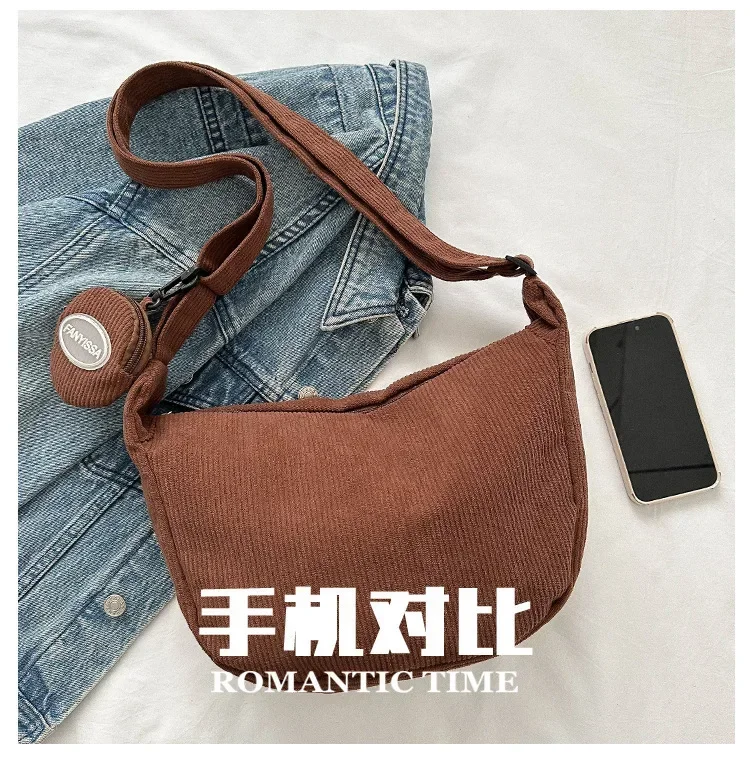 Fashion Vintage Corduroy Cross - огляд і ціна Coin Purse Women