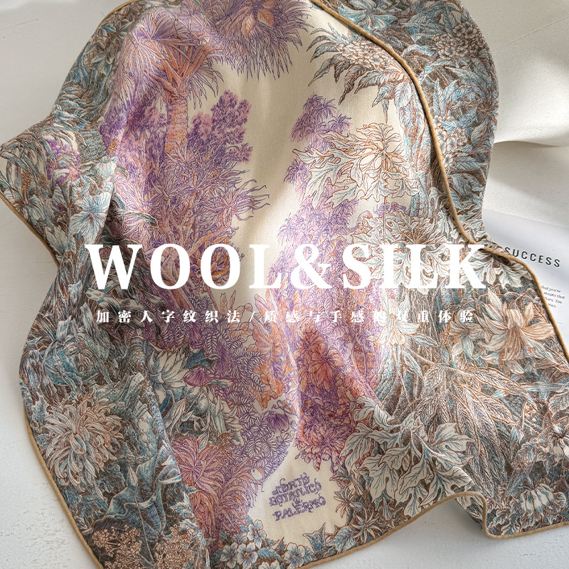 Silk Wool Scarves Woman Foular - огляд і ціна Women'S Fashion Petite