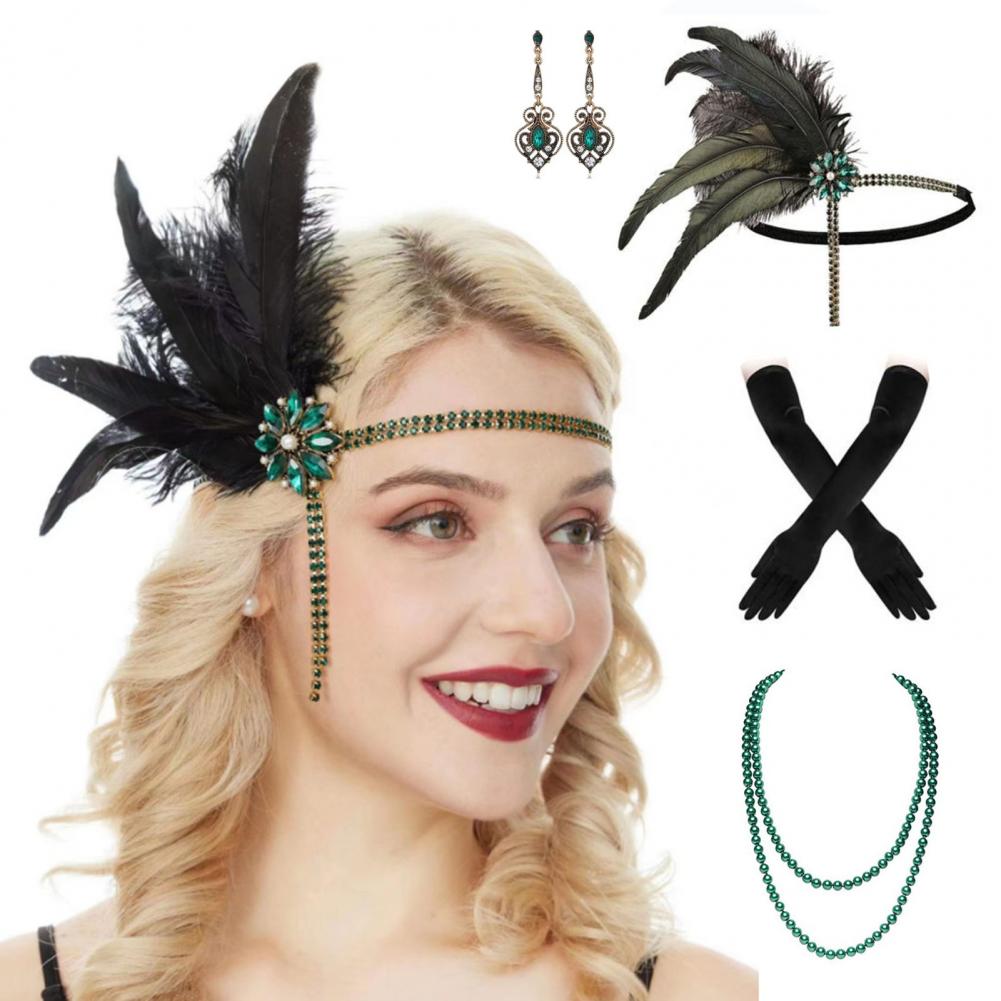Hot！ 1920s Jewelry Set Headban - огляд і ціна Women'S Fashion In The 1920S