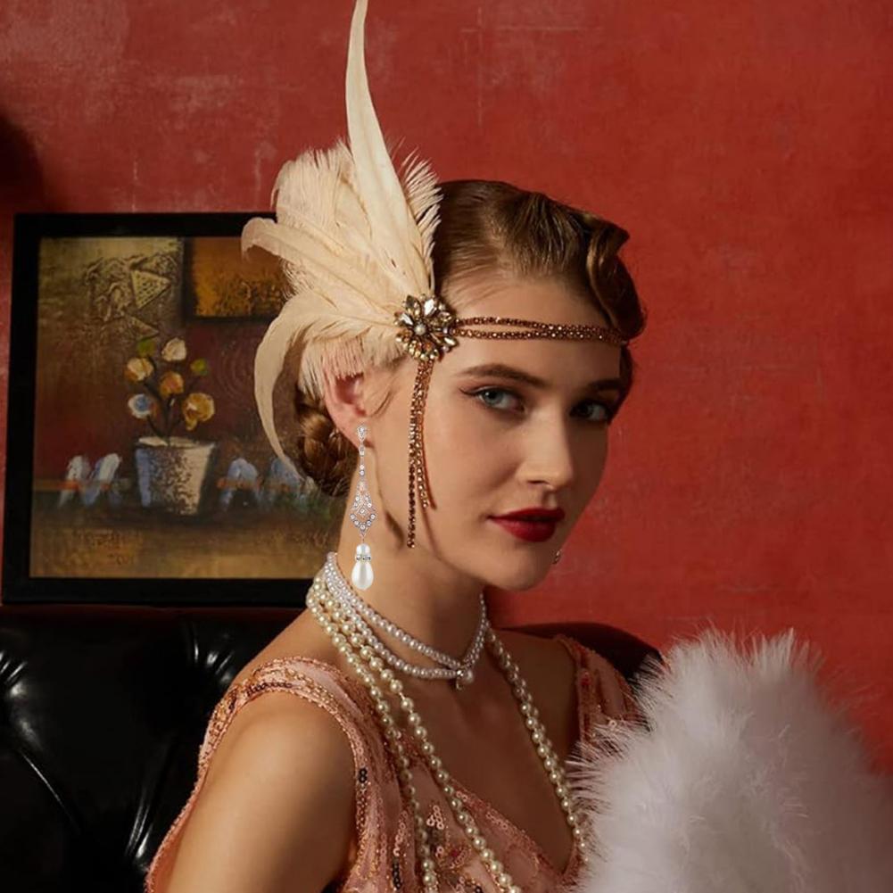 Hot！ 1920s Jewelry Set Headban - огляд і ціна Women'S Fashion In The 1920S